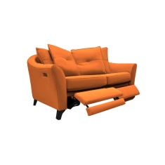 G Plan Hatton Pillow Back 2 Seater Sofa With Double Power Footrest