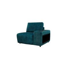 G Plan Vintage Morley Fabric End Sofa Unit With Storage Arm