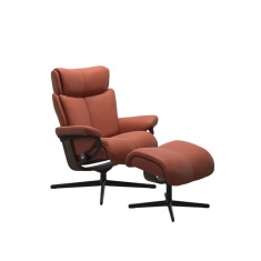 Stressless Magic Cross Chair With Footstool