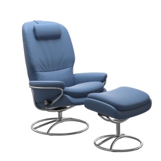Stressless Rome High Back Chair With Original Base