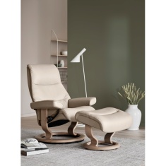 Stressless View Chair With Classic Base Stressless View Chair With Classic Base