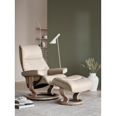 Stressless View Classic Chair With Footstool