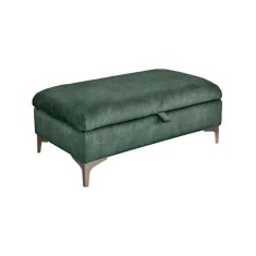 Paulina Fabric Ottoman With Legs