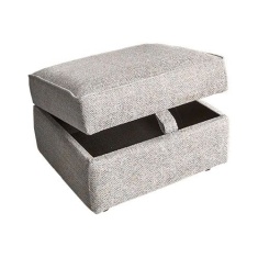 Paulina Fabric Storage Footstool