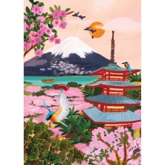 Gibsons Corners of the World 4 x 500 Jigsaw Puzzle