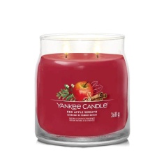 Yankee Candles Red Apple Wreath Signature Medium Jar