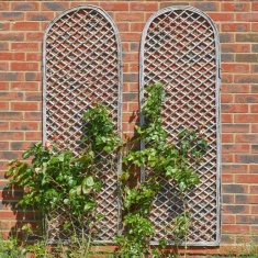 Smart Garden Heavy Duty Framed Willow Trellis Round 1.2x0.45m