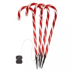 Smart Garden Large CandyCane Stakes - Set of 4
