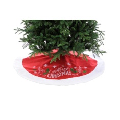 Festive Merry Christmas Tree Skirt
