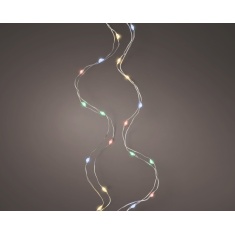 Lumineo 100 Micro LED Battery Operated String Lights LEDs Multi Coloured Lumineo 100 Micro LED Battery Operated String Lights LEDs Multi Coloured