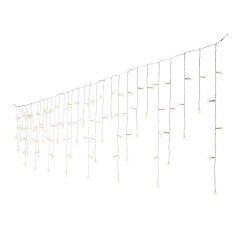 LED Icicle Twinkle Lights 750cm White &Warm White