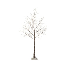 Micro LED Brown Birch Tree H180cm