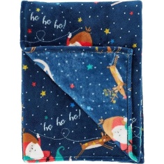 Catherine Lansfield Santa's Christmas Wonderland Fleece Throw