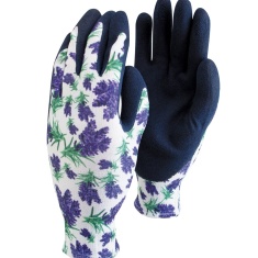 Town & Country Mastergrip Patterns Lavender Gloves - Small Town & Country Mastergrip Patterns Lavender Gloves - Small