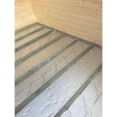 Gardenhouse24 Floor & Roof Insulation for the Lasse 44 A ALU