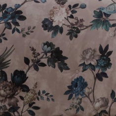 Appletree Heritage Windsford Velvet Bedspread 150x220cm - Teal