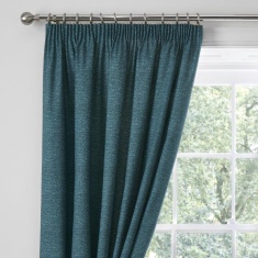 Dreams & Drapes Pembrey Pencil Pleat Curtains - Teal