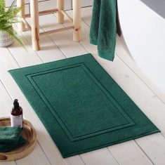 Drift Home Abode Eco Bath Mat - Deep Green