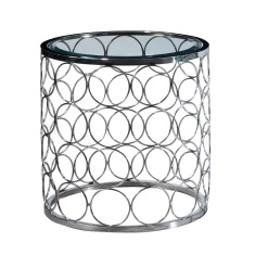 Bacall Round End Table Bacall Round End Table
