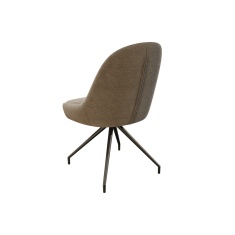 Akante Miami Swivel Dining Chair - Beige