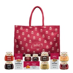 Mrs Bridges Luxury Christmas Hamper Red 2023g