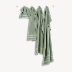 Christy Signum Towel - Jade Green