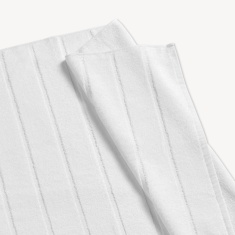 Christy Signum Bath Mat - White