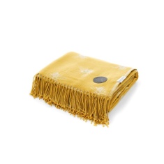 Deyongs Bee Acrylic Throw - Ochre