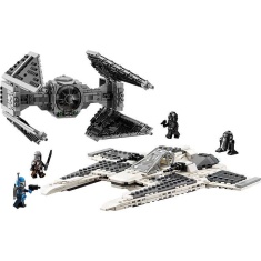 LEGO Star Wars 75348 Mandalorian Fang Fighter vs. TIE Interceptor