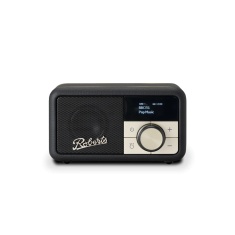 Roberts Revival Petite DAB/DAB+/FM Bluetooth Portable Radio - Black