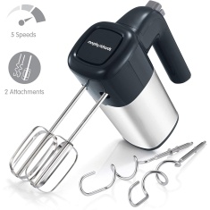 Morphy Richards 400512 Total Control Hand Mixer - Grey