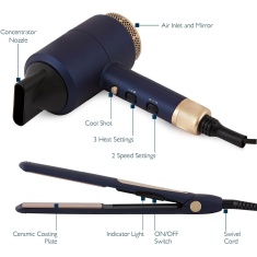 Carmen Hair Dryer & Straightener Gift Set