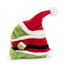 Jellycat Christmas Santa Ricky Rain Frog