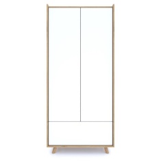 Bell & Stocchero Lago Double Wardrobe - White