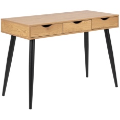 Neptun Oak Office Desk - Matt Wild