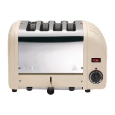 Dualit Classic Vario AWS 4 Slice Toaster - Utility Cream