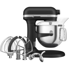 KitchenAid 5KSM70SHXBBK Bowl-Lift Stand Mixer 6.6L - Cast Iron Black