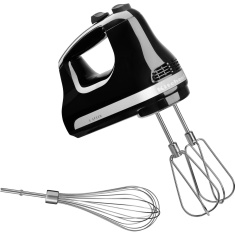 KitchenAid 5KHM5110BOB 5 Speed Hand Mixer - Onyx Black