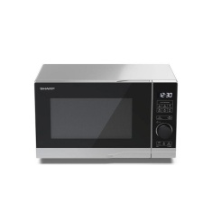 Sharp YC-PS204AU-S 700W Microwave 20L - Black/Silver