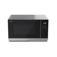 Sharp YC-PG254AU-S 900W Microwave With Grill 25L - Silver/Black