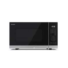 Sharp YC-PG254AU-S 900W Microwave With Grill 25L - Silver/Black Sharp YC-PG254AU-S 900W Microwave With Grill 25L - Silver/Black