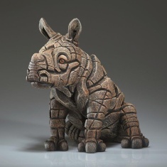 Edge Sculptures White Rhinoceros Calf