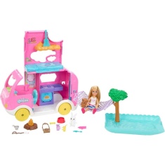 Barbie Camper Chelsea 2-in-1 Playset