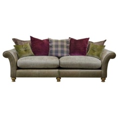 Alexander & James Blake Pillow Back 4 Seater Sofa