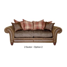 Alexander & James Hudson Pillow Back 2 Seater Sofa