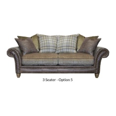 Alexander & James Hudson Pillow Back 3 Seater Sofa