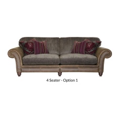 Alexander & James Hudson Standard Back 4 Seater Sofa