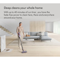 Dyson V8 Absolute-2023 Cordless Stick Vacuum Cleaner - Silver/Yellow
