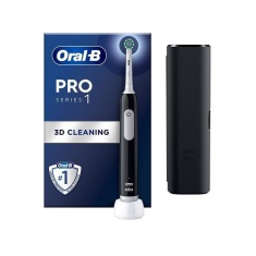 Oral B PRO1CABKTC Pro Series 1 Electric Toothbrush Travel Edition - Black