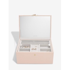 Stackers Two Tone Jewellery Box - Blush